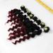 Loose Wave Hair Extensions - 8 Bundle Brazilian Human Hair Ombre Burgundy (8 10 12 14 Inch) - Buy Online on GoSupps.com