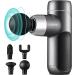 Arboleaf Massage Gun Lightweight Gun with 4 Silicone Attachments 5 Speeds 3000 rpm 2000 mAh USB C Quiet Muscle Gun for Muscle Relaxation