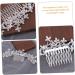 MAGICLULU Rhinestone Alloy Hair Comb Bride Accessories Wedding Hair Accessories Bridal Headpieces Rhinestone Hair Accessories Bridal Flower Hair Comb Hairpin Decorate European and American - Buy Online on GoSupps.com