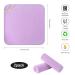 SINLAND Microfiber Face Towels 2-Pack | Quick Dry 12x12 Light Purple - Soft Absorbent Ideal for Travel & Daily Use - Buy Online on GoSupps.com