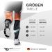 Buy Diasports Runstars Compression Socks for Sports - Premium Black/White for Running Marathon & Triathlon - Men & Women - Size L - Buy Online on GoSupps.com