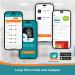 Meraw Blood Pressure Monitor Home Use Blood Pressure Cuff Digital Arm Blood Pressure Monitor Automatic Cuff 8.7-16.5" Bluetooth App Tracking Irregular Heartbeat Monitoring White - Buy Online on GoSupps.com