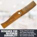 Folding Wooden Comb - 100% Solid Beech Wood - Fine Tooth Pocket Sized Comb for Men - Travel Friendly Hair Brush - Buy Online on GoSupps.com