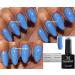 Bluesky A101 Light Sky Blue Iris Nail Gel Polish UV LED Soak Off 10ml