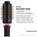 Revlon One-Step Volumizer Plus RVDR5298UK - Ceramic Titanium Barrel Styling Bristles with Charcoal Pins - Ionic Technology for Voluminous Hair - Buy Online on GoSupps.com
