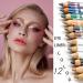 Buy Mimore 12 Color Eyeshadow Pencil Set - Glitter Waterproof Eyeliner & Luminous Shadow Stick - Professional Makeup for Stunning Eyes - Buy Online on GoSupps.com