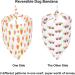 ADOGGYGO Easter Dog Bandana - Reversible Triangle Scarf for Medium to Large Dogs - Large Carrot & Rabbit Design - Buy Online on GoSupps.com