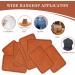 50Pcs Blank Leatherette Hat Patches with Adhesive Rectangle Leather Patches for Hats Custom Fabric Repair Laser Supplies(3 * 2inch) - Buy Online on GoSupps.com