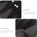 Healifty Charcoal Menstrual Pads Set - Reusable & Washable Sanitary Pads for Women & Girls with Storage Bag - Buy Online on GoSupps.com