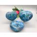 1pc Natural Blue Apatite polyline Stone Crystal Heart Decoration Spiritual Room Decora Crystals ningxiao