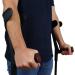 KMINA Forearm Crutches for Adults (x2) - Adjustable Arm Crutches with Non Slip Tips, Aluminum, Made in Europe - Buy Online on GoSupps.com