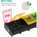 Fullicon Weekly Pill Box Organizer - 7 Day Portable Medication Organizer for Vitamins & Supplements - Easy to Open Large Medicine Box for Travel - Buy Online on GoSupps.com