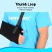 Supregear Lightweight Adjustable Mesh Arm Sling for Shoulder Injury - Unisex Shoulder Immobilizer Brace for Broken Bones - Fits Left/Right Arm - Buy Online on GoSupps.com