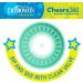 Dr. Brown's Milestones Cheers 360 Training Sippy Cups 2-Pack Blue & Aqua 10oz BPA Free - for Babies and Toddlers 9m - Buy Online on GoSupps.com
