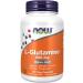 Now Foods L-Glutamine 500 mg - Nitrogen Transporter Amino Acid Capsules | 120 Veg Capsules - Buy Online on GoSupps.com