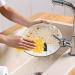 Silicone Dish Sponge Multi-Purpose Dish Brush | Scrub Brush Kitchen Cleaning Tool Sponge Scraper for Easy Cleaning & Dishwashing - Buy Online on GoSupps.com