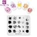 Buy KADS 7/6PCS Nail Art Stamp Plates - Flower Butterfly & Ocean Designs | Manicure Templates with 1 Stamper - International Shipping Available - Buy Online on GoSupps.com