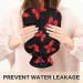 Red Butterflies Hot Water Bottle with Cover - 1L BPA-Free Warm-Up Bag for Pain Relief & Therapy | Small Size for Back Pain Relief - Buy Online on GoSupps.com