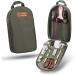 KissAir Portable Camp Kitchen Utensil Organizer Set - BBQ Camping Cookware Travel Kit with Flatware, Water Resistant Case, Cutting Board, Rice Paddle, Tongs, Scissors (Army Green) - Buy Online on GoSupps.com