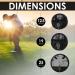 Golf Chipping Net with 3 Targets - Portable Backyard Practice Swing Game and Golfing Accessories in Black - Buy Online on GoSupps.com