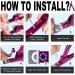 Violet Red Premium Adjustable Nail Clippers with Magnets - Stainless Steel Trimmer for Acrylic & Artificial Nails | Sharp Blade Manicure Tool for Salon Beauty - Buy Online on GoSupps.com