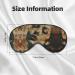 Buy Music Soft Sleep Eye Mask - Breathable Eye Patch for Women | Ideal for Travel & Relaxation - Shop Now - Buy Online on GoSupps.com