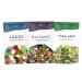 Hall & Perry Low Calorie, Low Fat, Keto Friendly Lite Salad Dressing - 9 Ready to Serve Individual Pouches, Greek, Italian and Balsamic 1 oz each