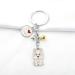 Ensianth Dog Keychain | Perfect Gifts for Dog Lovers - Puppy & Paw Print Keyring for Dog Owners - Buy Online on GoSupps.com