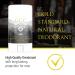 Grizzly Grooming Co. Gold Standard Natural Deodorant for Men - Aluminum Free Long-Lasting Organic Shea Butter & Coconut Oil Gold Rush Scent | International Shipping - Buy Online on GoSupps.com