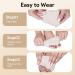 4 Pairs Metatarsal Pads with Gel Foot Cushions for Sesamoiditis Morton s Neuroma Metatarsalgia Diabetic Foot Care (Beige & Black Small - Buy Online on GoSupps.com