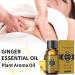10 Pack Ginger Oil for Lymphatic Drainage - Natural Massage Oil & Aroma Essential Oil - Buy Online on GoSupps.com