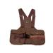Mystique Dummy Vest Trainer Plastic Fastener S brown