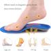 Buy Orthotic Shoe Insoles for Flat Feet & High Arches - Pain Relief for Men & Women | 24.5cm - Buy Online on GoSupps.com