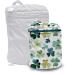 Kanga Care Mini Wet Bag | Seam Sealed Waterproof 3D Dimensional for Baby Cloth Diapers | Ideal for Travel, Beach, Pool, Gym, Swim | Clover - Buy Online on GoSupps.com