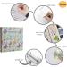Arpan Large Slip In Pockets 3-Ring Binder Photo Album - Holds 500 6x4 Photos - Butterfly Design - Ideal for Wedding, Baby, Birthday - 34 x 33 x 4 cm - Buy Online on GoSupps.com