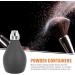 Mobestech Travel Powder Container Manual Duster Baby Powder Storage Balls Infants Skin Care Powder Bottle Home Makeup Powder Balls Powder Dusting Tool Black - Buy Online on GoSupps.com