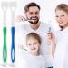 Wllhyf Autism Toothbrush for Adults & Children - 3-Sided Soft Travel Toothbrush for Complete Gum Care Deep Cleaning with Large Angle Bristles (2 Pack) - Buy Online on GoSupps.com