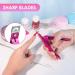 Acrylic Nail Clipper for False Nails - Manicure Pedicure Tool for Home Salon - Christmas Gift for Women - Buy Online on GoSupps.com