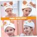 Zerodeko Animal Hair Hat Hair-drying Hat Dry Hair Turban Cap Hair Absorbent Cap Dry Hair Cap Quick Dry Hair Turban Head Bath Cap Bath Shower Cap Fast Drying Bath Cap Quick Drying Bath Cap White 63.00X25.00X2.00CM - Buy Online on GoSupps.com