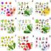 Winter Manicure Avocado Flower Anime Fruit Water Sticker Nail Sticker Nail Decals Nail Art Decoration(3) Style3 - Buy Online on GoSupps.com