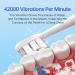 Electric Toothbrush - 9 Modes 180 Days Battery Life 42000 VPM Sonic Soft Bristles for Adults & Kids 2 Heads Pink - Shop Now - Buy Online on GoSupps.com