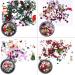 6 Boxes Christmas Nail Art Rhinestones EBANKU 3D Nail Crystal Jewels Metal Nail Studs Gems for Christmas Nails Art Decoration Supplies - Buy Online on GoSupps.com
