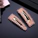 Pink Crystal Facet Pearl Hair Clip - Rhinestone Hairpin Barrette for Women - Fashion Wedding Accessories - Great Gift for Her - Buy Online on GoSupps.com