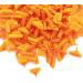 dekora Edible Orange Chocolate Curls 50g
