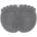 Abbto Foot Scrubber for Shower - Non-Slip Suction Cup Mat for Cleaning & Massaging Feet - Buy Online on GoSupps.com