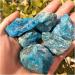 Natural Crystal Rough 500g Natural Apatite Rough Stones Blue Crystal Phosphorite for Yoga Gifts Natural Stones and Minerals - Buy Online on GoSupps.com