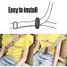 Multipurpose Seat Belt Clip - Universal Adjustable Car Shoulder Belt Positioner (2 Pack) | Enhance Safety & Comfort - Buy Online on GoSupps.com