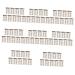 FOMIYES 72 sheets Sticker Tattoos Artificial D Girls Makeup Hairlike Shaping Imitation Stickers False for