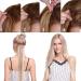 Buy SEGO Clip-In Hair Extensions - 100% Remy Human Hair 22 Smooth White/Brown/Light Blond #12P613-1 75g - Thin 8 Bricks for Easy Styling - Buy Online on GoSupps.com