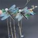 Girls Women Tassel Hair Barrettes & Hairpins Set | Butterfly Dragonfly Pearl Hair Accessories - Buy Online on GoSupps.com